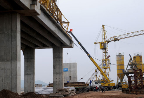 Bắc Ninh: Phấn đấu hợp long cầu vượt sông Đuống vào dịp 2/9/2015